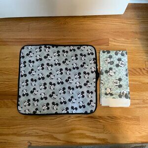 MICKEY MOUSE DISH DRYING MAT & KITCHEN TOWEL
